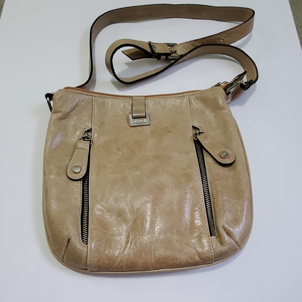 100% cow leather Blaque crossbody